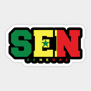 Senegal Sticker